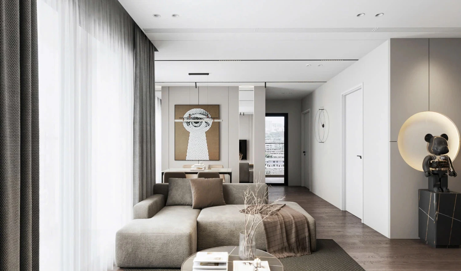 Thiết kế Nội Thất Chung Cư MDH