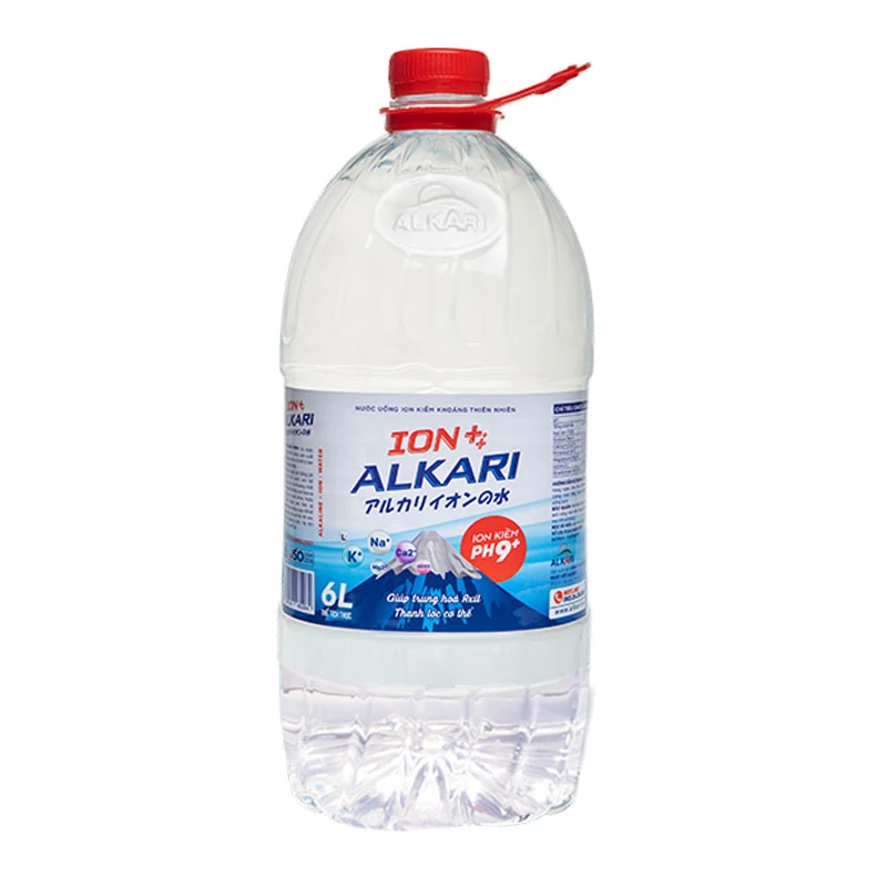 ION Kiềm Alkari pH9+ (6L không vòi)