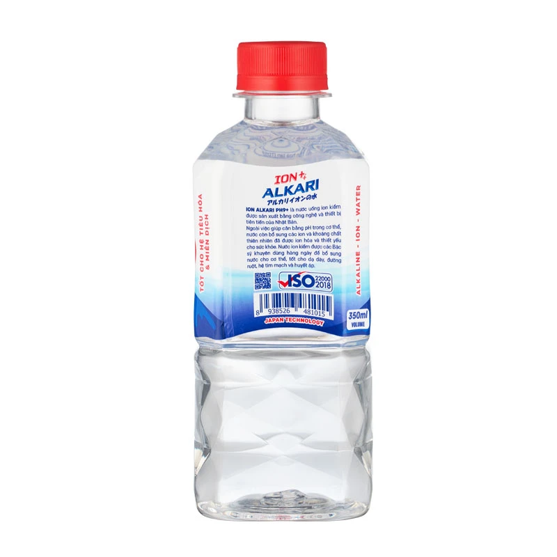 Nước ion kiềm Alkari pH9+ (350mlx24 chai)