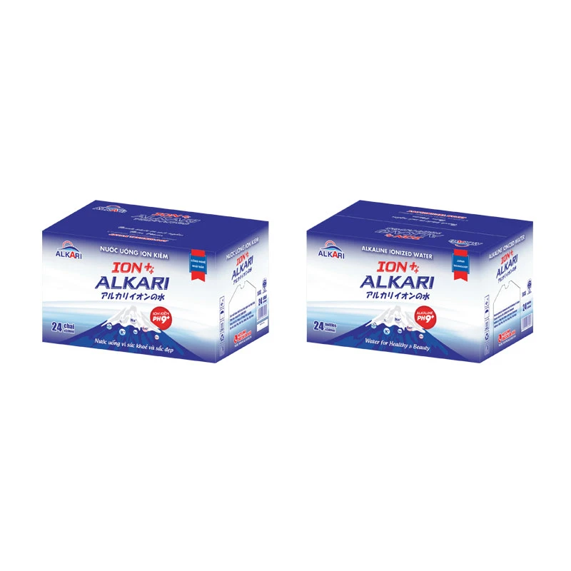 Nước ion kiềm Alkari pH9+ (500mlx24 chai)